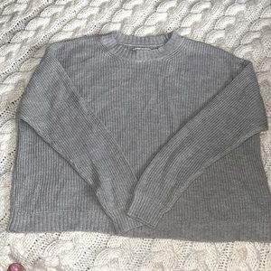 American Eagle Cropped Super Soft Ribbed Sweater Size Small
